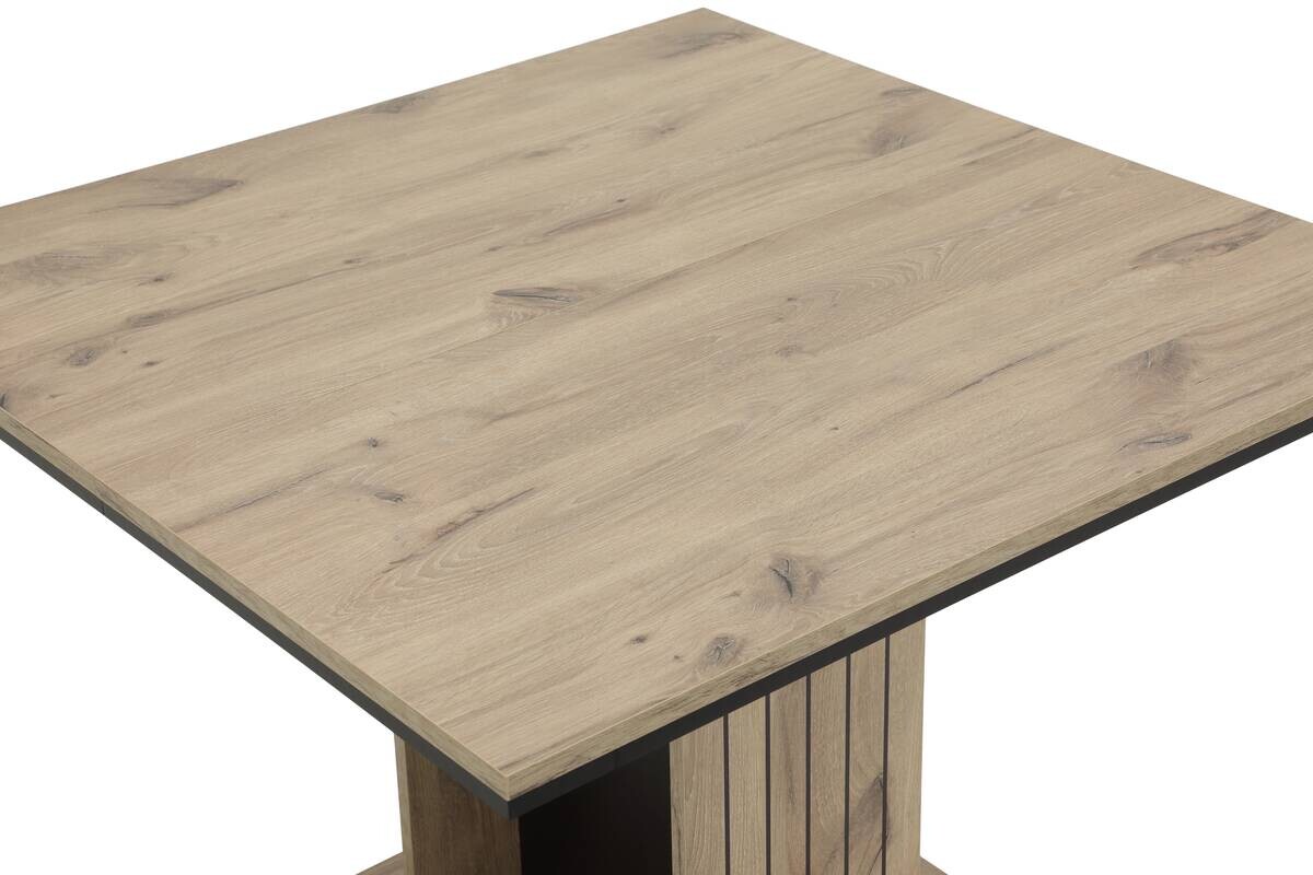 Säulenesstisch Raul Oak Eiche Viking Nachbildung B/H/T: ca. 100x76x100 cm