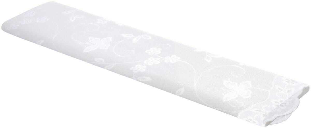 Store-Meterware Schmetterling weiß 100% Polyester H: ca. 245 cm