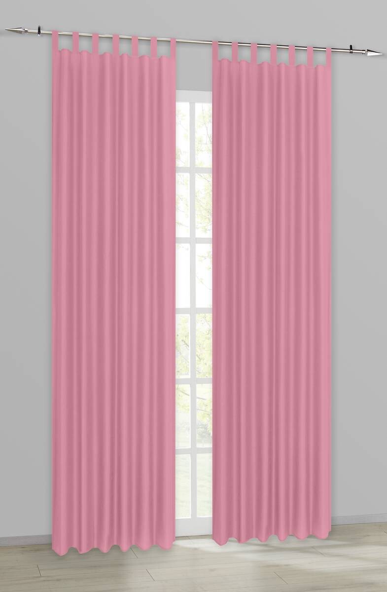 ACUS design collection Kombivorhang Pure rosé B/L: ca. 140x245 cm