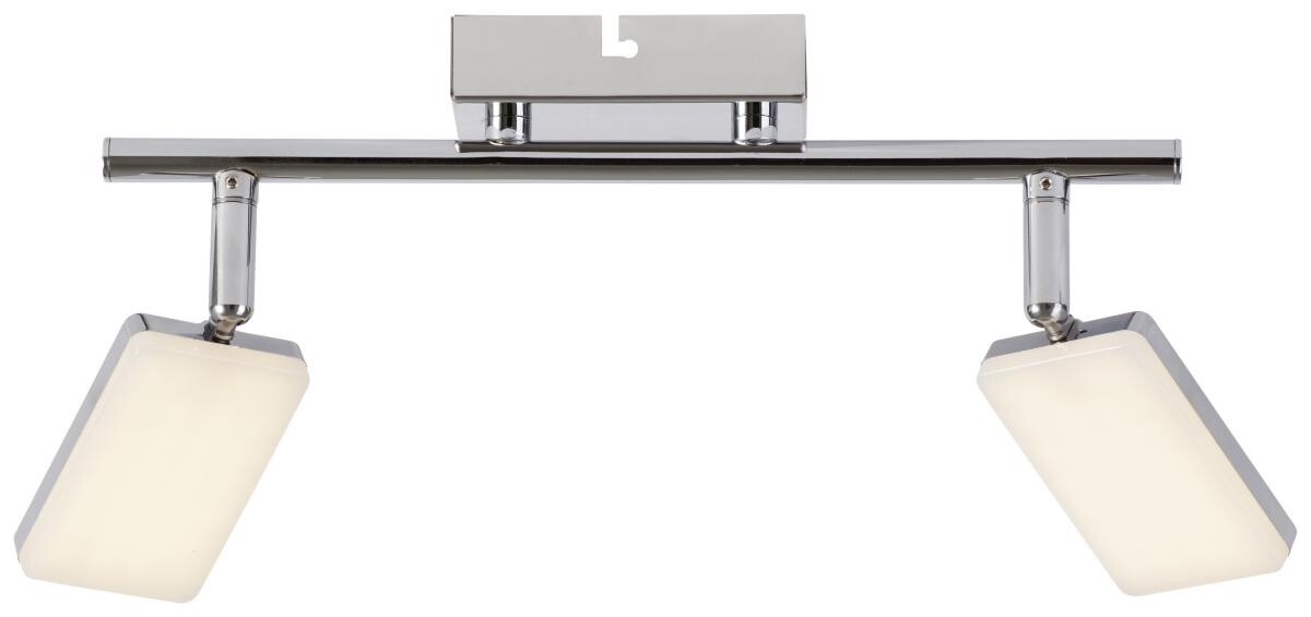 POCOline LED-Spot 2-flg. Chrissy Chrom Metall Kunststoff L: ca. 30 cm 2 Brennstellen