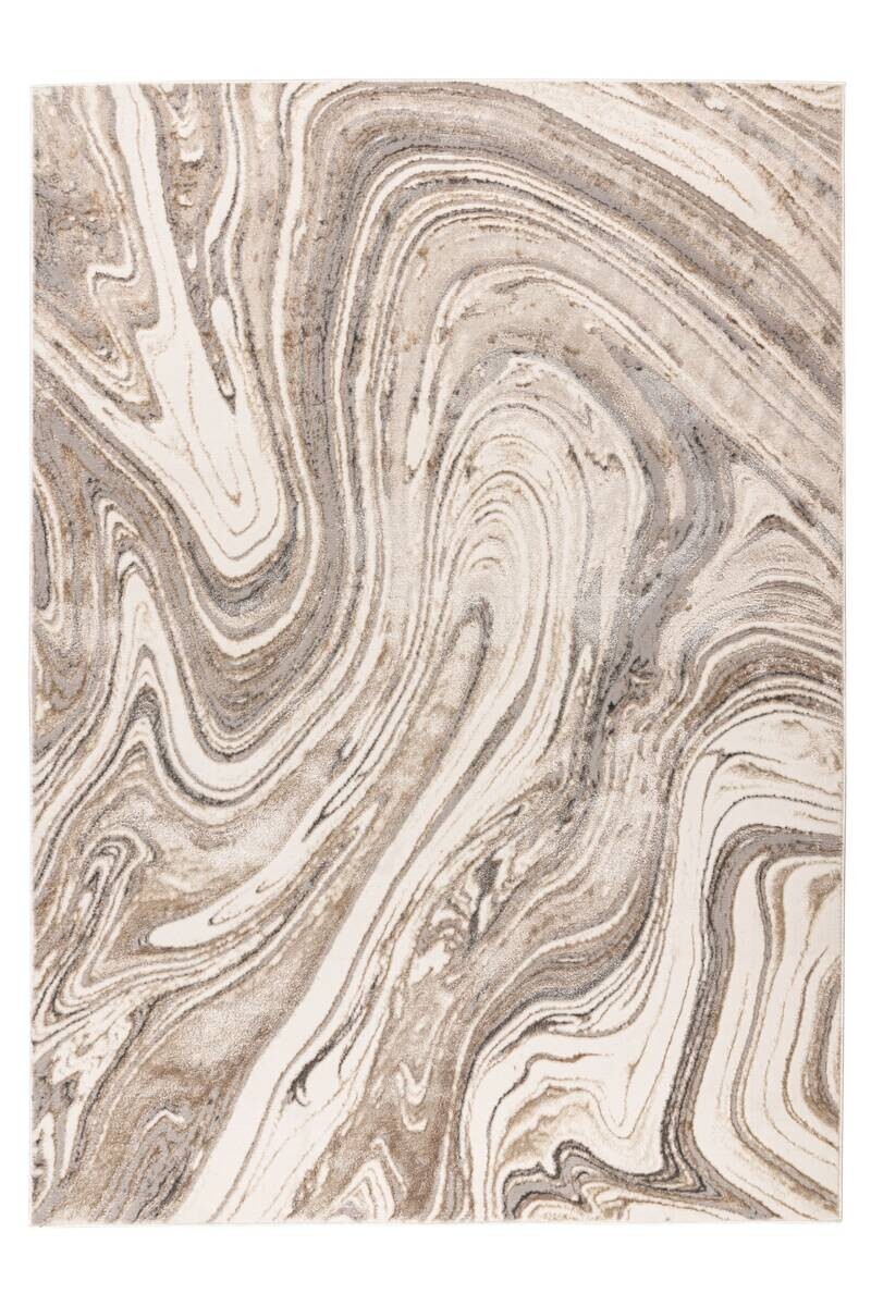 Kayoom Teppich Chalk 125 silber B/L: ca. 160x230 cm