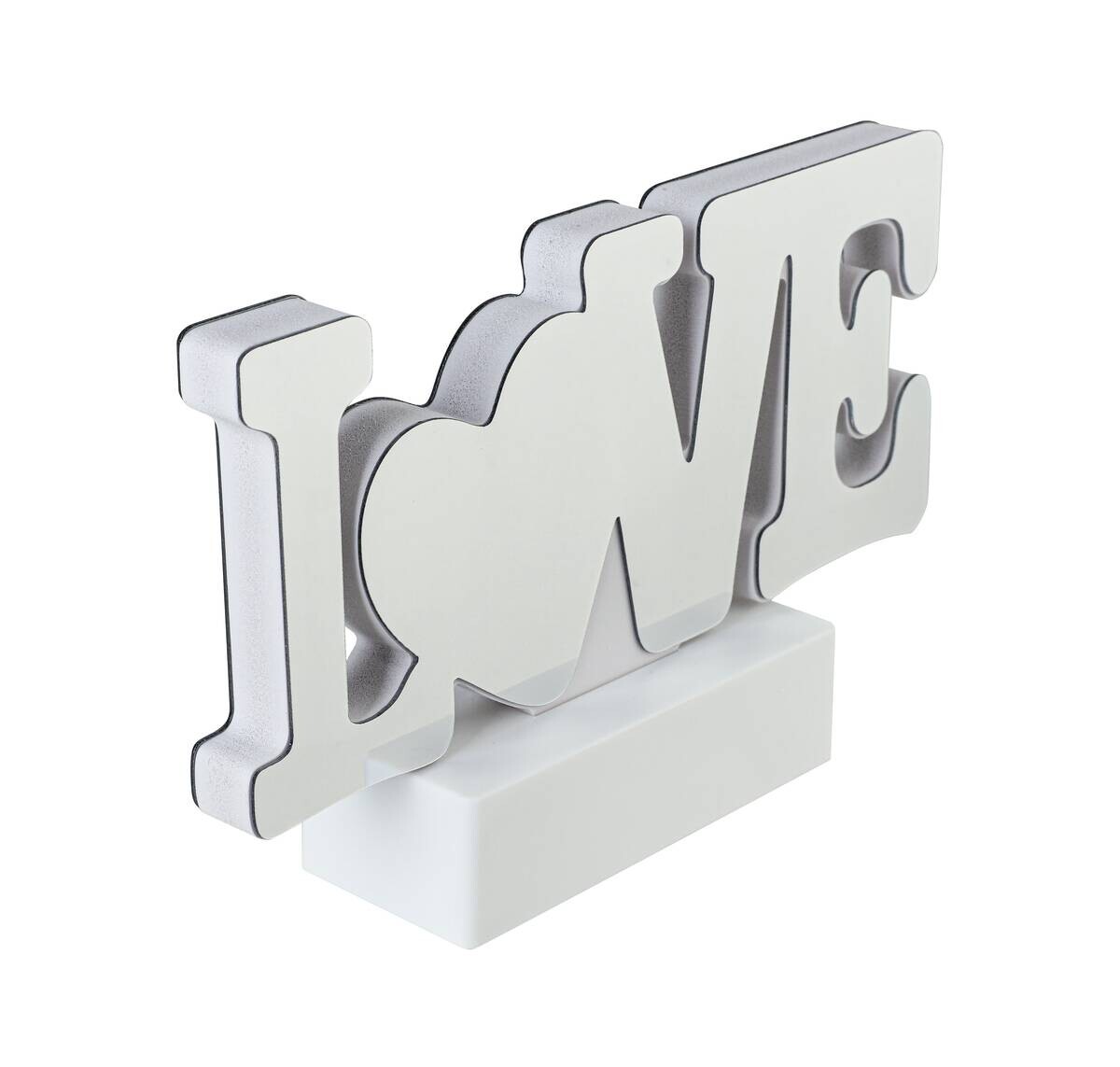 Nolo LED-Infinityleuchte Love B/H/T: ca. 20x9,7x4,9 cm
