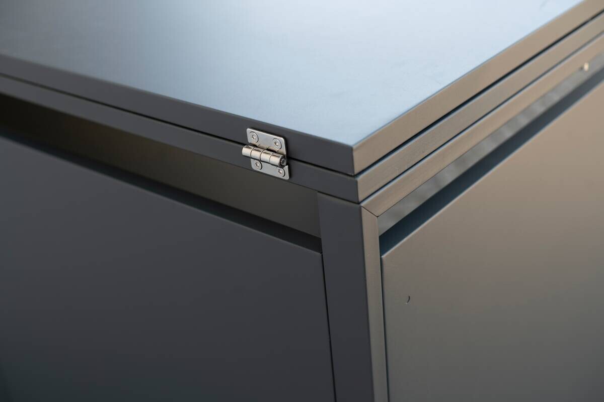 Westmann Mülltonnenbox4-fach Kubus