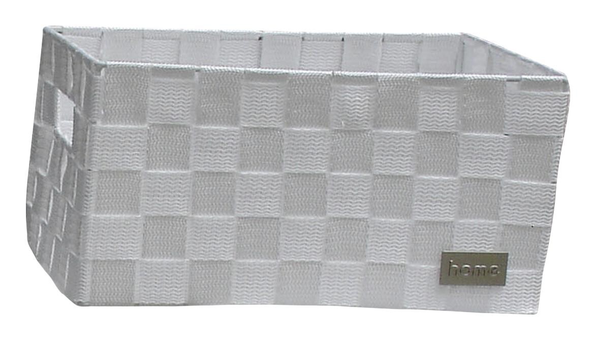 POCOline Aufbewahrungskorb weiß Nylon B/H/L: ca. 18x24x34 cm