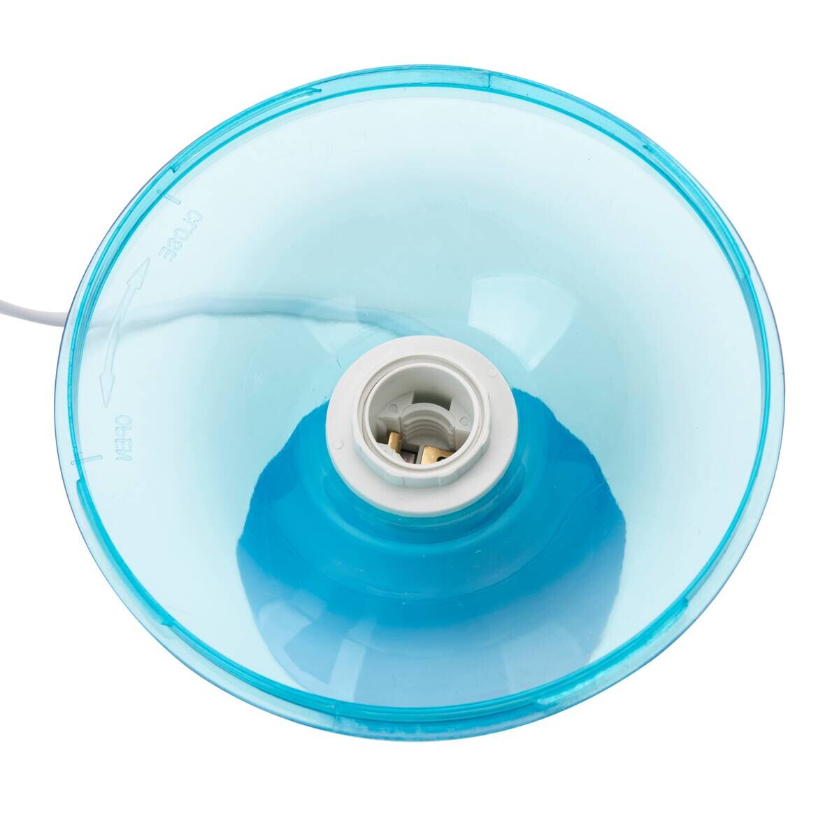 POCOline Tischleuchte Louie blau E14 1 Brennstellen