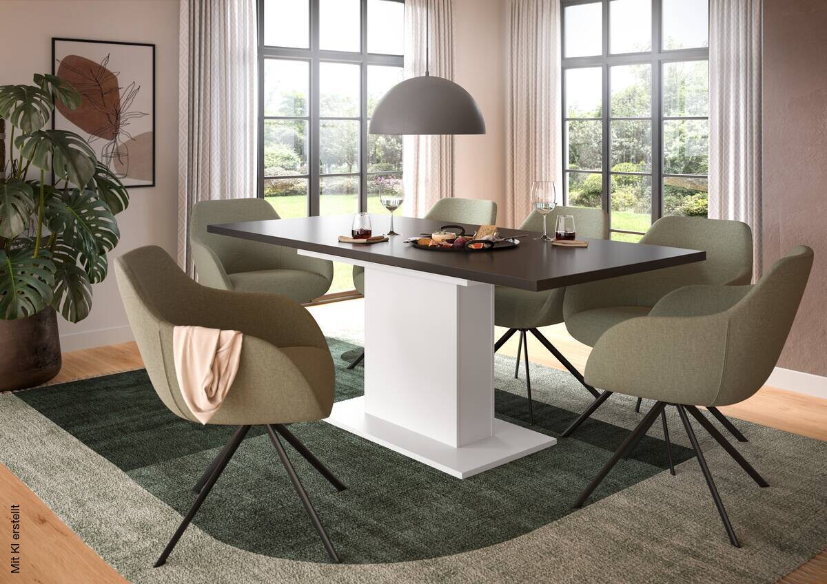 Esstisch MOTION grau B/H/T: ca. 150x76x90 cm