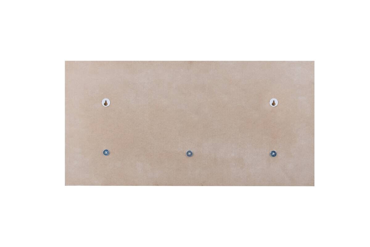 Wandgarderobe Fia Holzoptik gekälkt B/H/T: ca. 60x30x8 cm