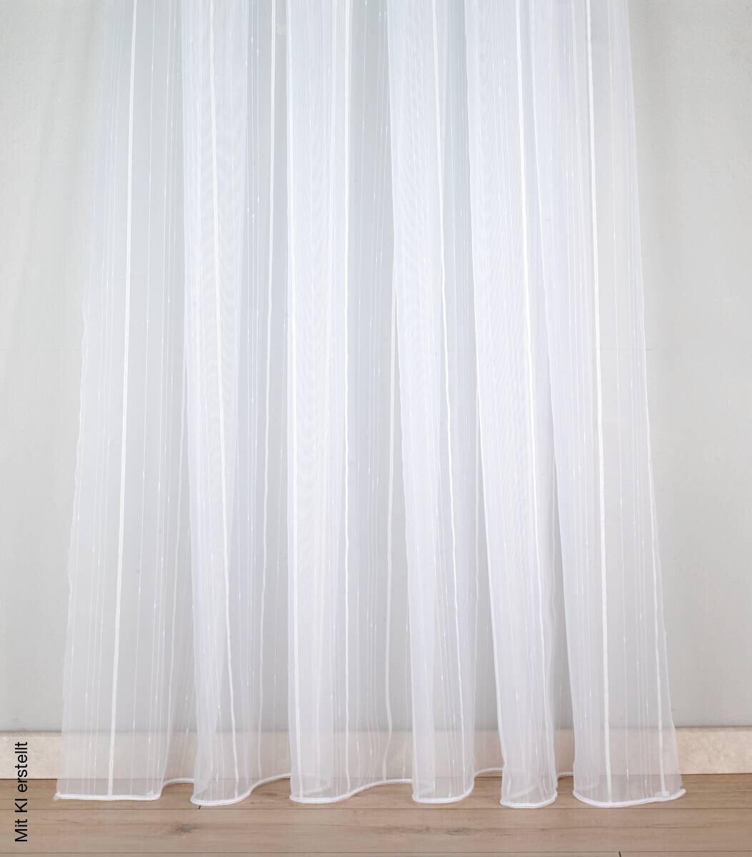 Store-Meterware weiß H: ca. 180 cm