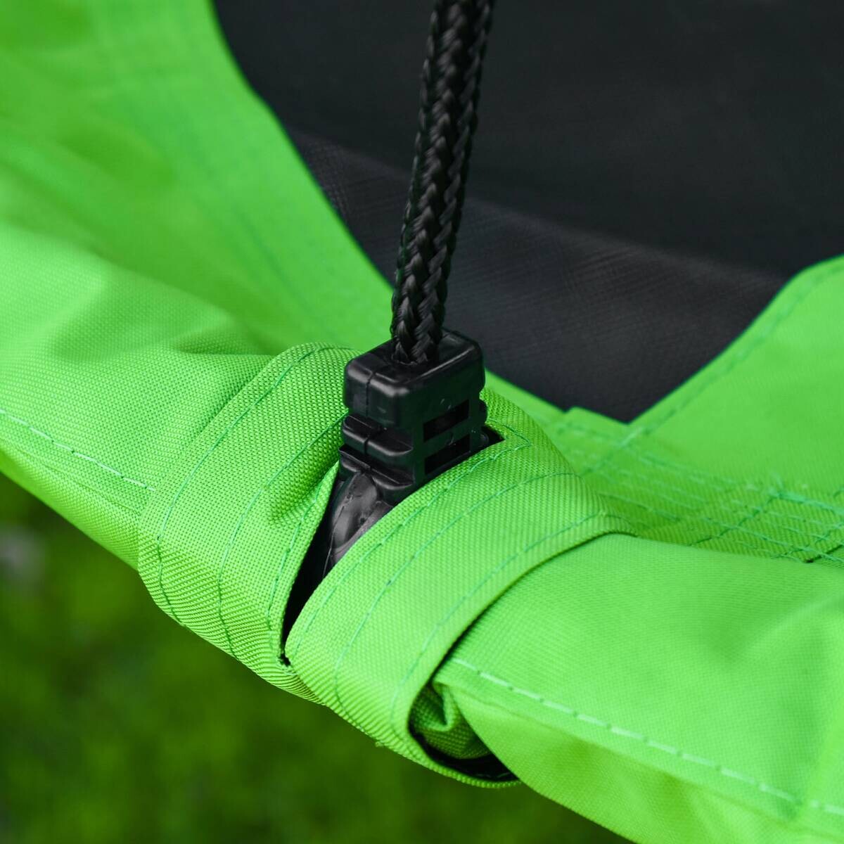 Outsunny Schaukel grün B/H/L: ca. 110x110x170 cm