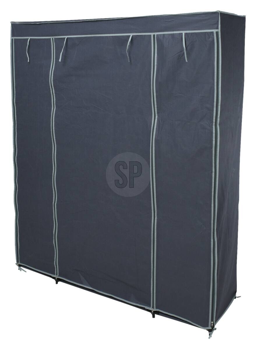 Kleiderschrank anthrazit Stahl