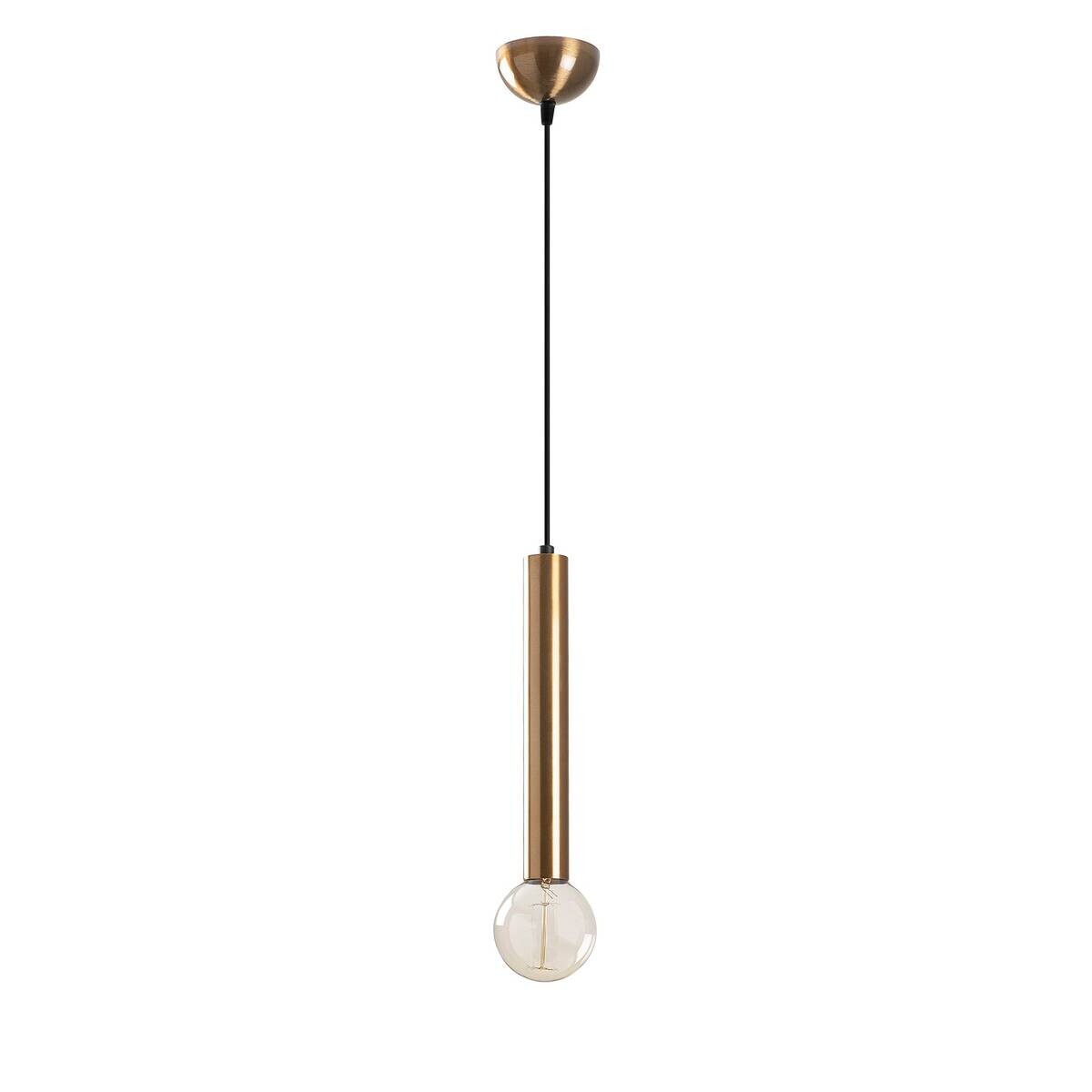Opviq Pendelleuchte bronze B/H/T: ca. 4x126x4 cm E27 1 Brennstellen