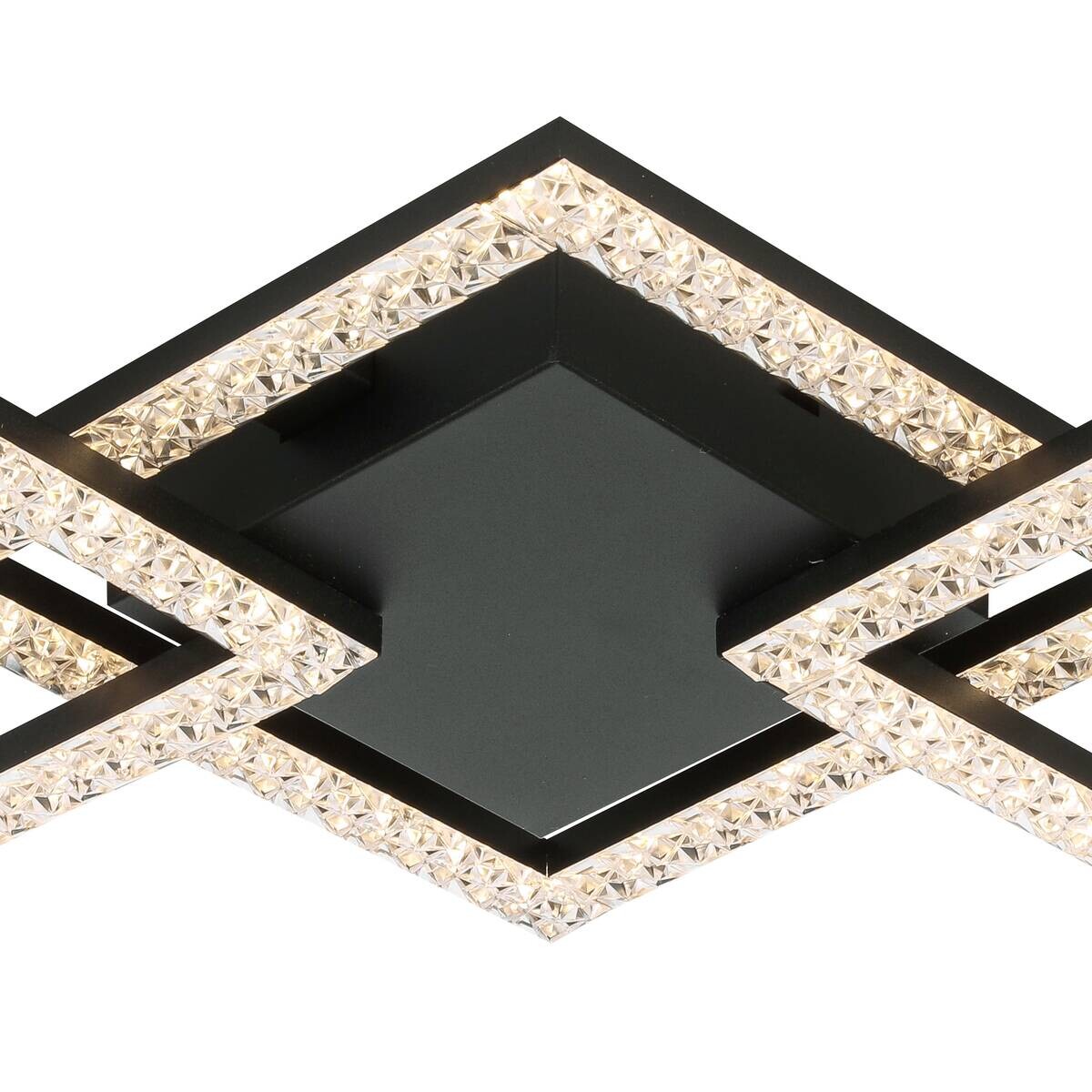 POCOline Deckenleuchte Lux schwarz Kunststoff B/H/L: ca. 29x8x64 cm