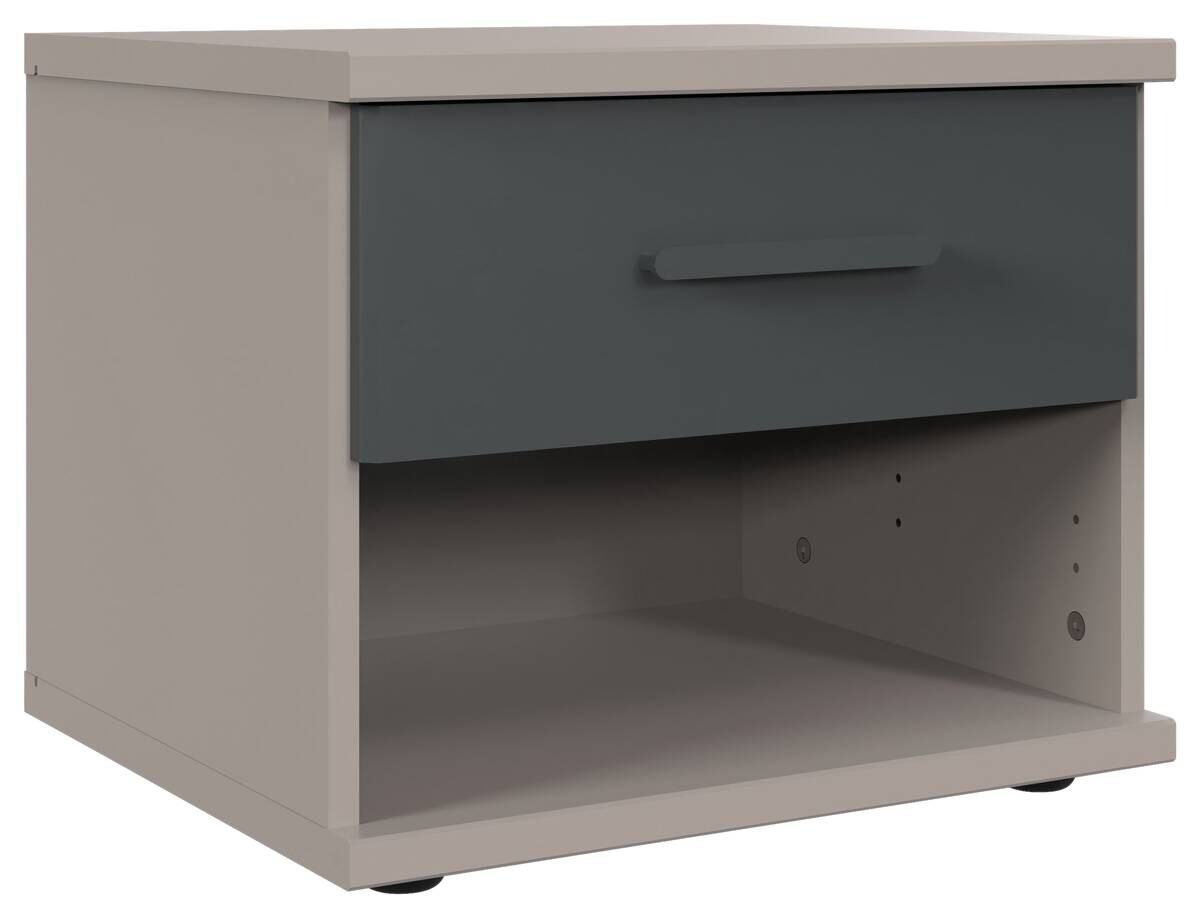 Nachtschrank Bahamas Sahara grau B/H/T: ca. 46x38x40 cm
