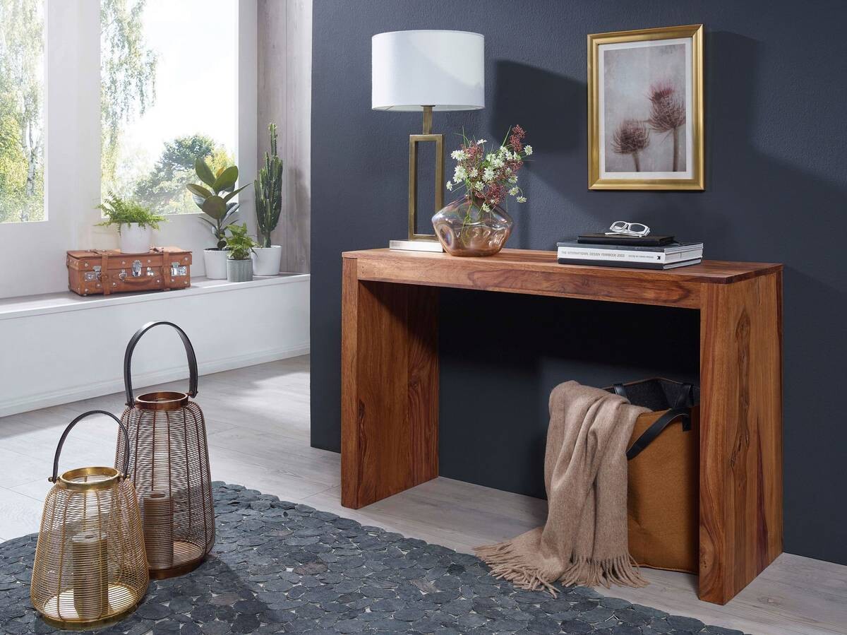 Konsolentisch natur Echtholz B/H/T: ca. 115x75x40 cm