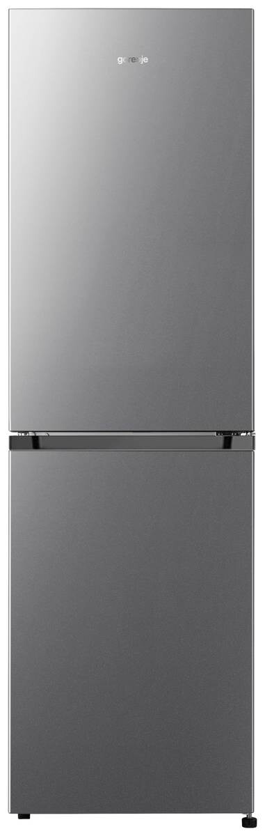 Gorenje Kühl-/Gefrierkombination NRK418ECS4 silber B/H/L: ca. 55x182,4x55,7 cm
