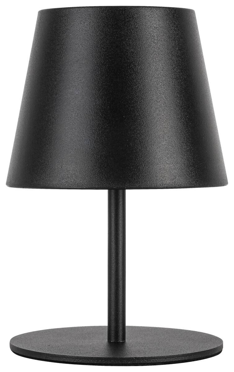 Tischleuchte schwarz H/D: ca. 36x11,5 cm