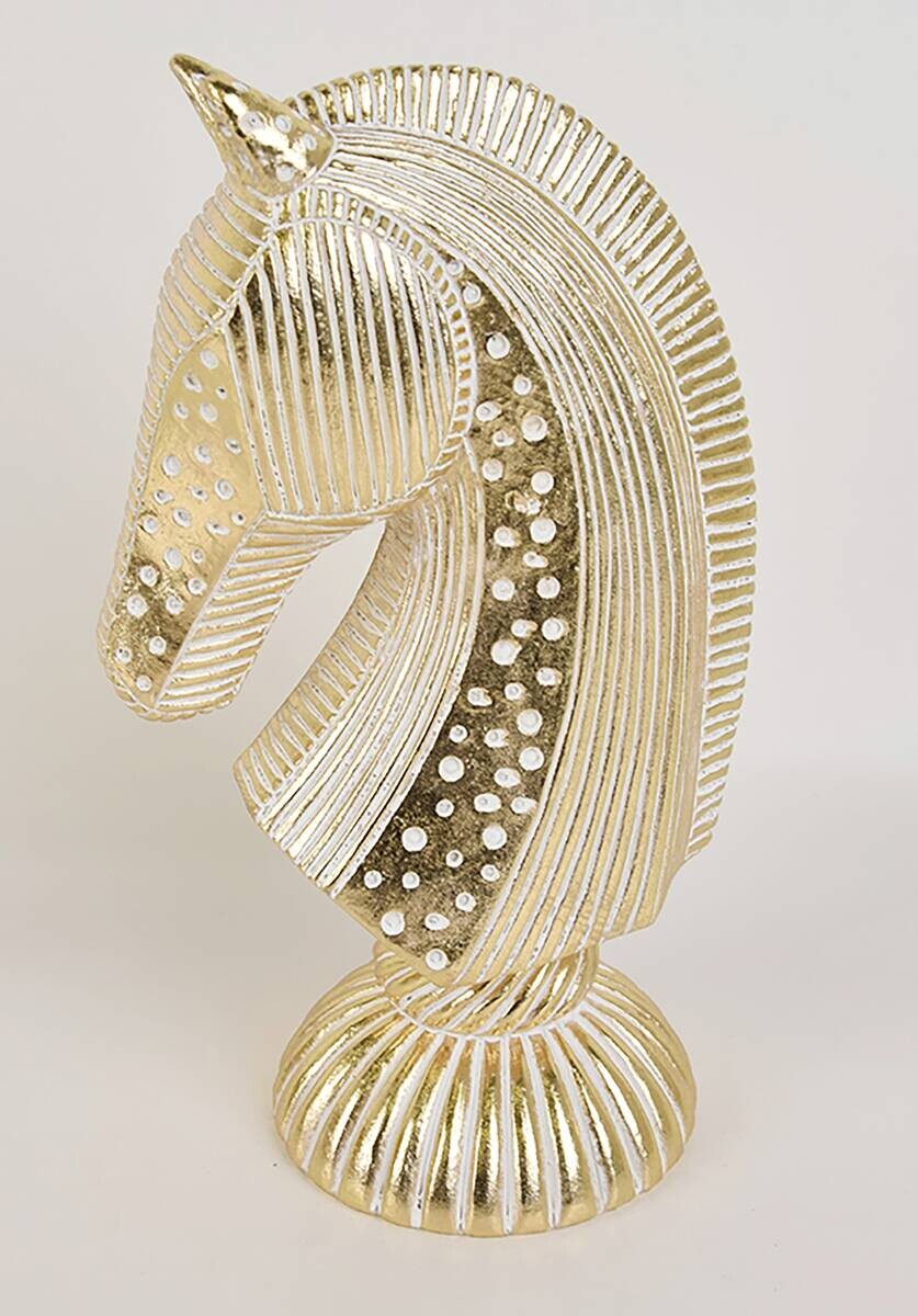 Dekorationsartikel gold Kunststoff H: ca. 26 cm