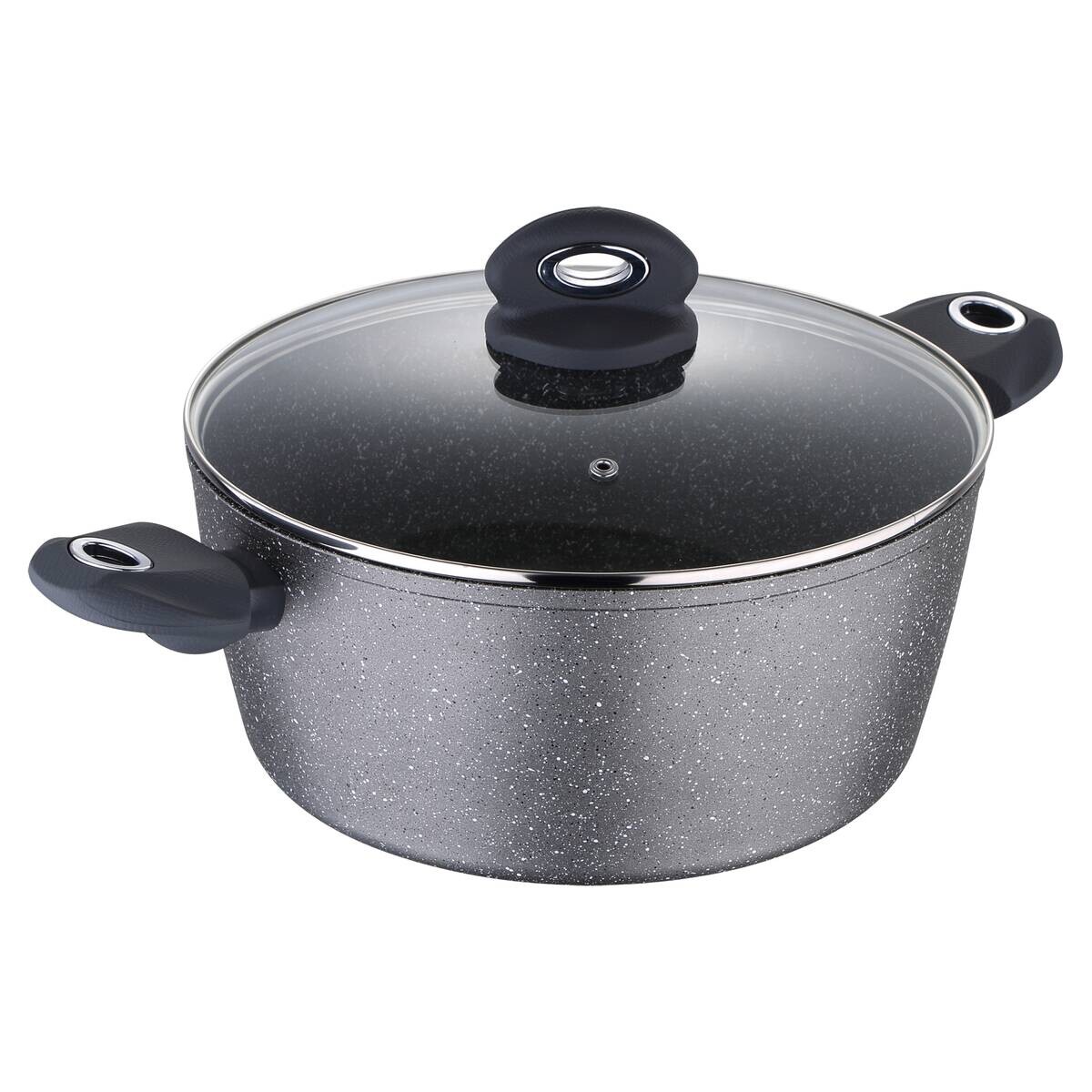 BERGNER Topfset Orion grau Aluminium 6 tlg.