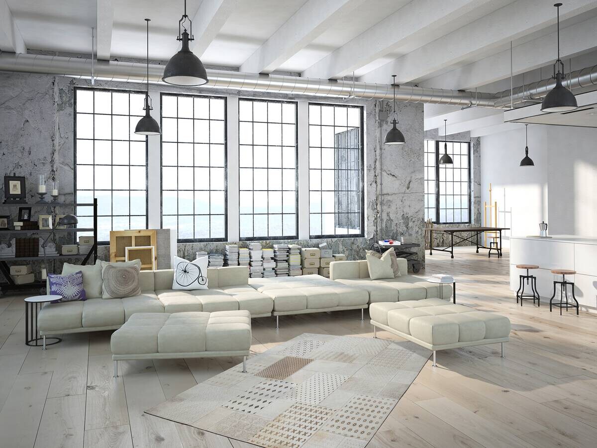 Kayoom Kurzflorteppich Gleam 560 weiß B/L: ca. 160x230 cm