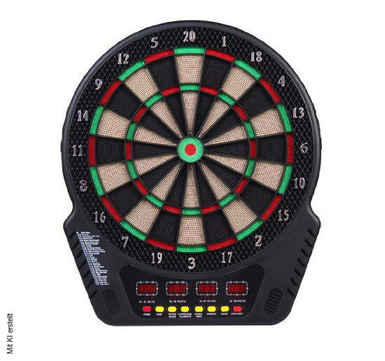 HOMCOM Dartscheibe B/H/T: ca. 44x51,5x3,2 cm