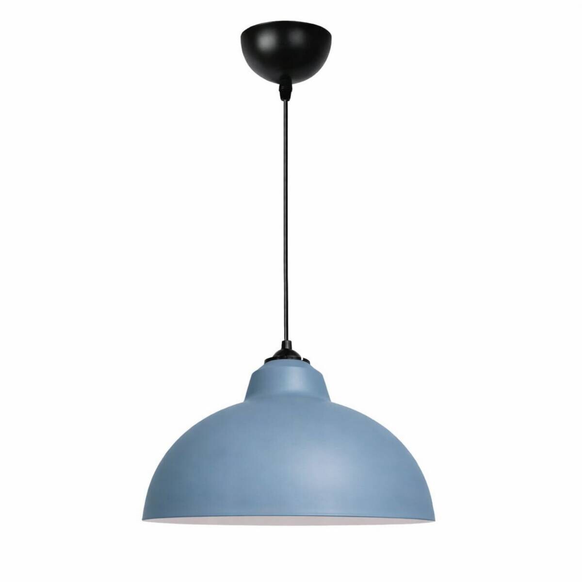 Opviq Pendelleuchte blau B/H/T: ca. 35x100x35 cm E27 1 Brennstellen
