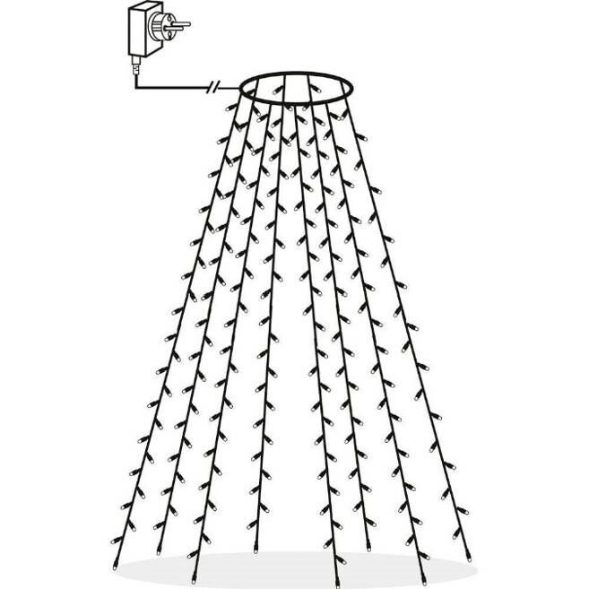 LED-Baumvorhang