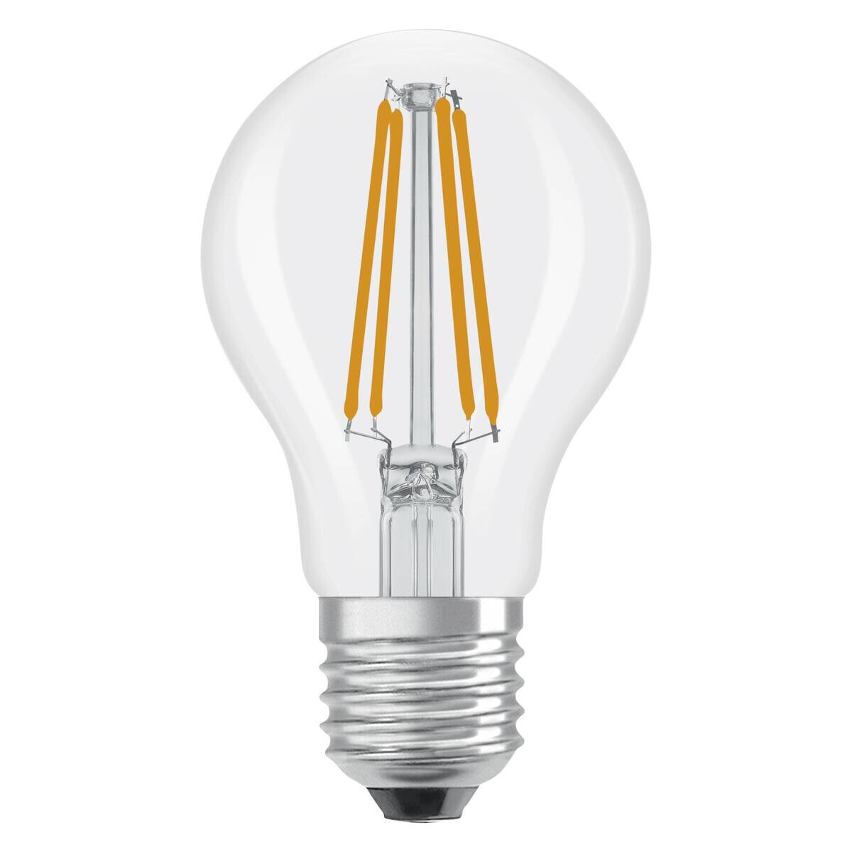 OSRAM LED-Leuchtmittel Filamentlampe BASE Classic A AC32394 3er Pack E27