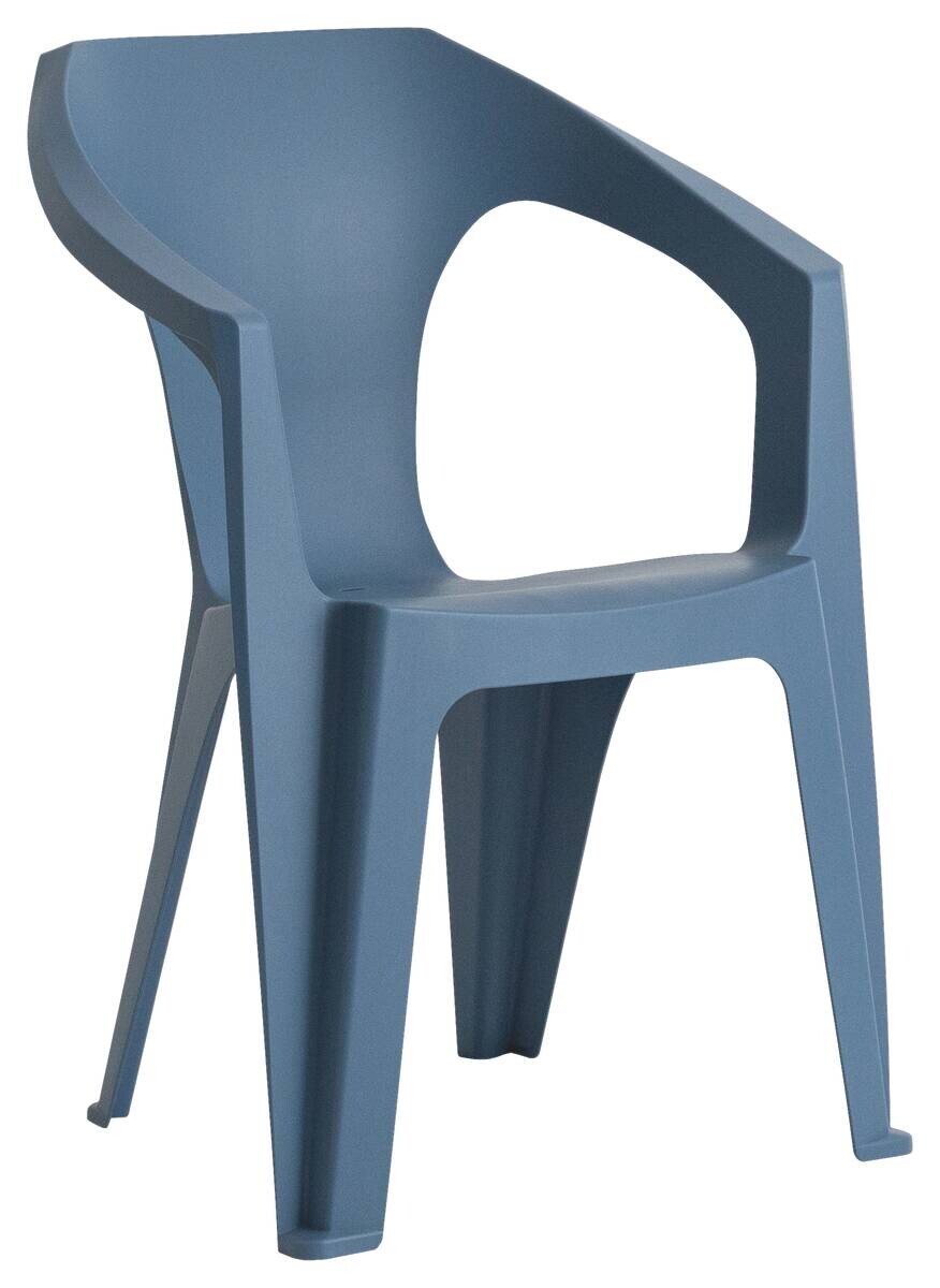 Toomax Stapelstuhl Marina rauchblau Kunststoff B/H/L: ca. 55x83x59 cm