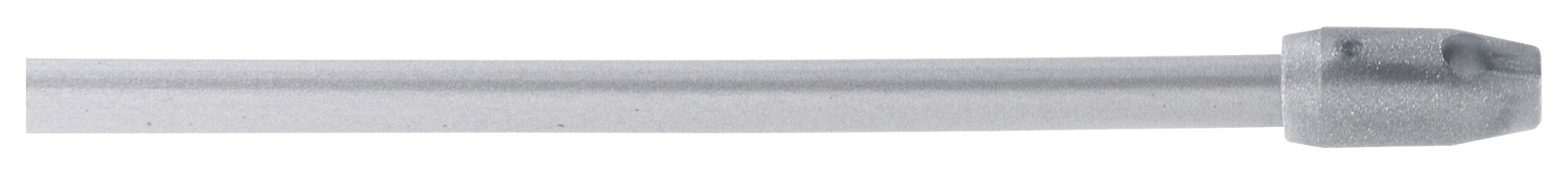 ondeco Vitragenstange simple silber Metall ausziehbar von ca. 60 bis 90 cm 1 Läufe