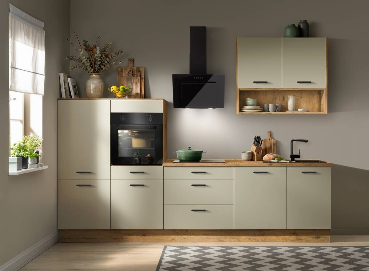 Impuls Küchenblock IP1200 salbei B/T: ca. 310x60 cm