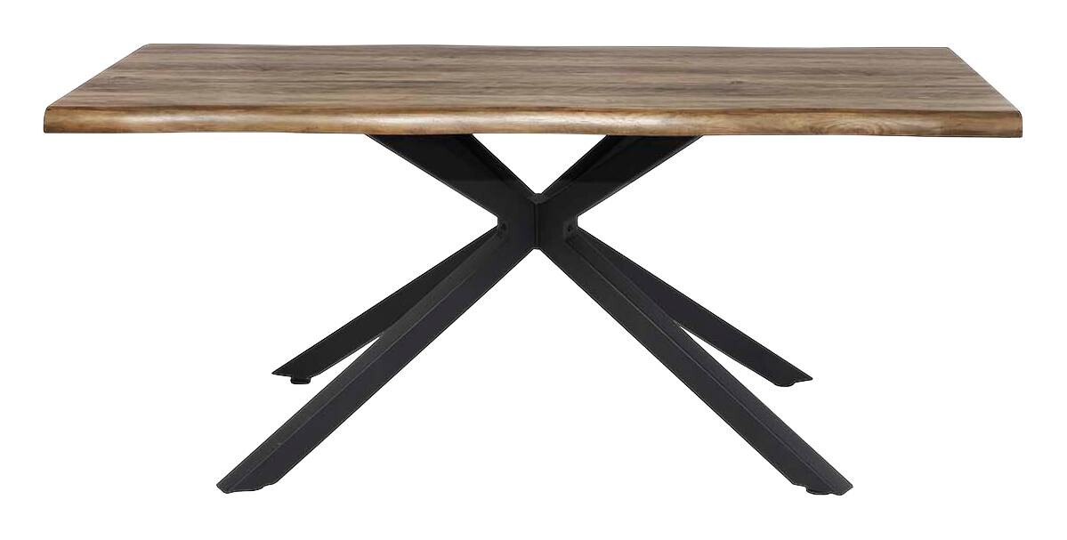 Esstisch Akazie dunkel Nachbildung B/H/T: ca. 180x75x90 cm