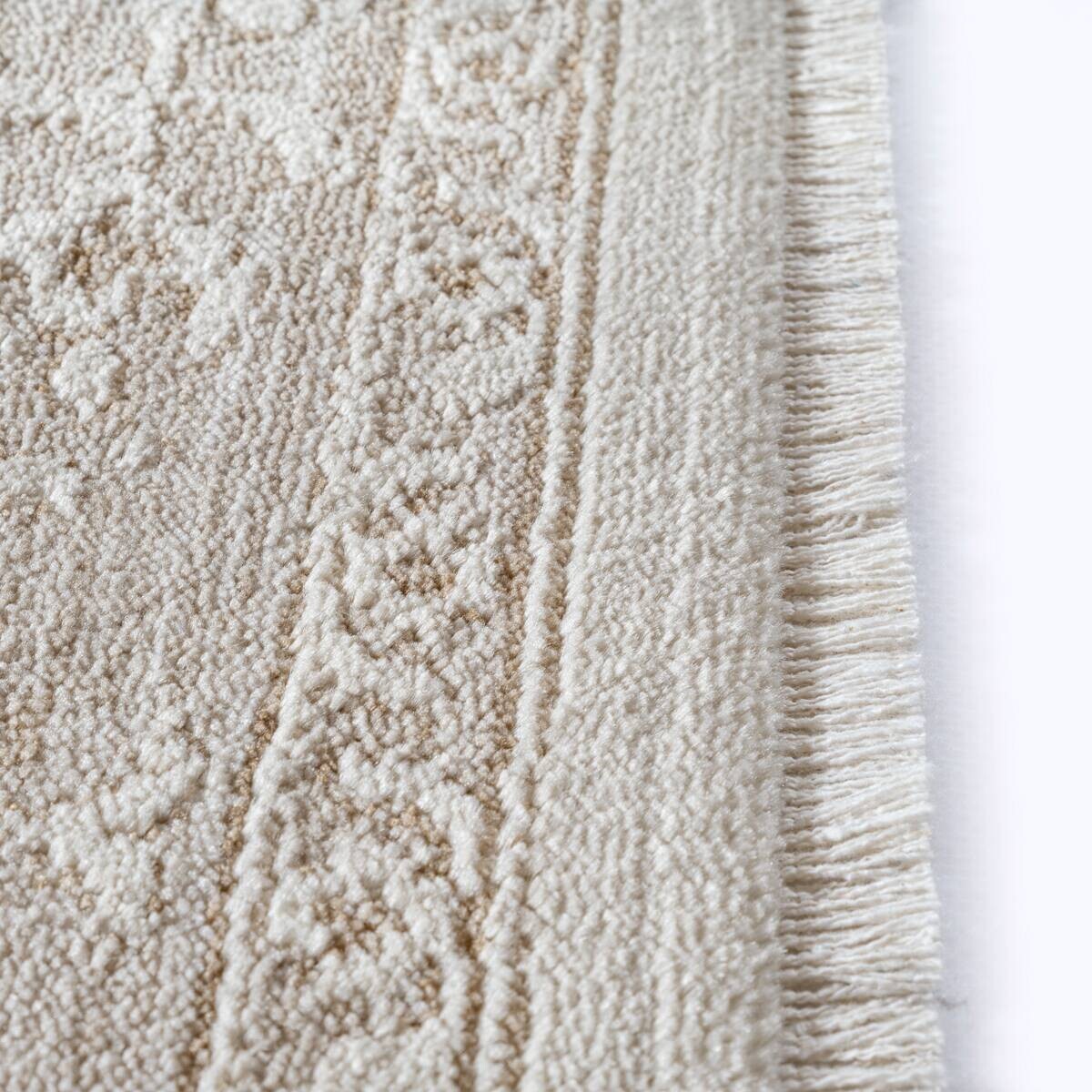 Merinos Teppich Flowline beige B/L: ca. 80x300 cm