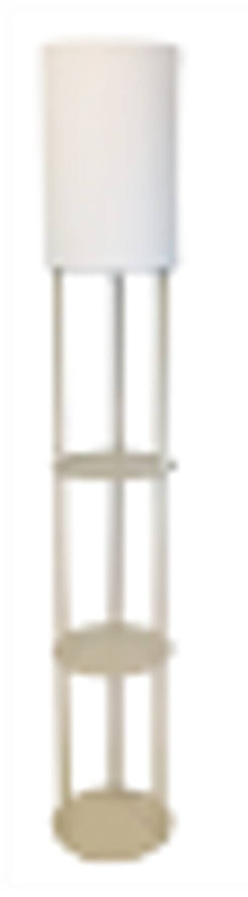 Nolo Stehlampe Alma weiß Metall H/D: ca. 150x22 cm 1 Brennstellen