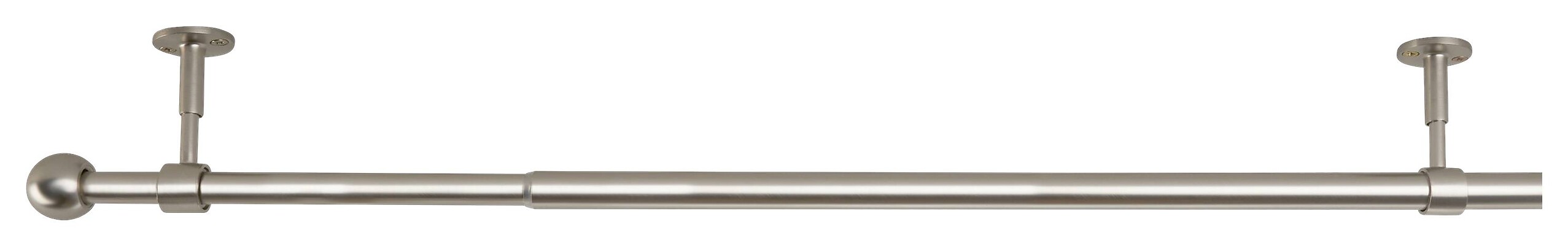 ondeco Stilgarnituren Edelstahloptik Metall L: ca. 400 cm ausziehbar von ca. 210 bis 400 cm 1.0 Läufe