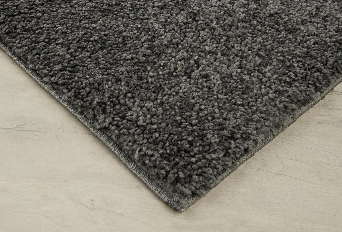 Hochflorteppich Smile anthrazit B/L: ca. 200x290 cm