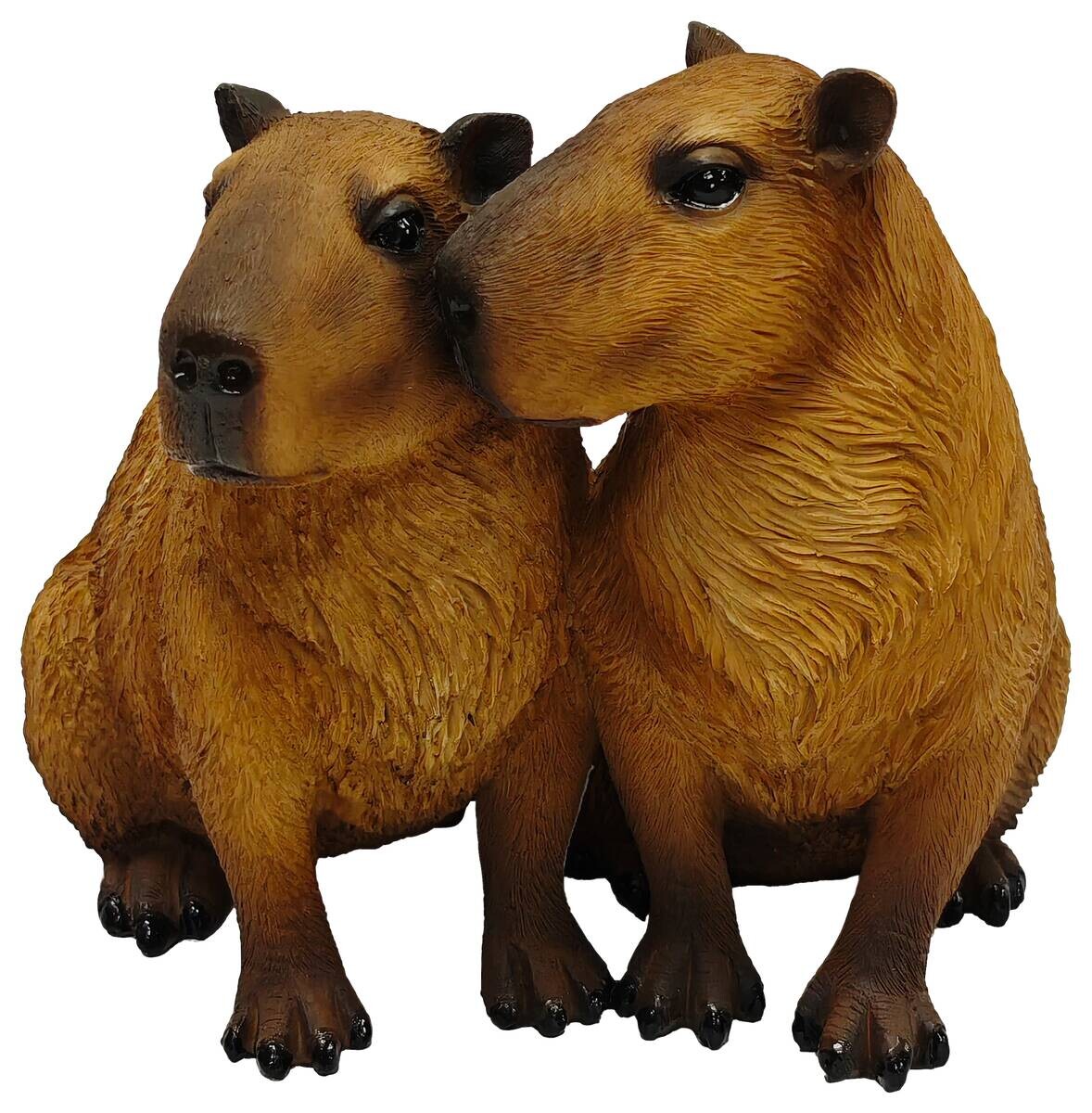 Dekorationsartikel braun Polyresin B/H/L: ca. 14x13x16 cm