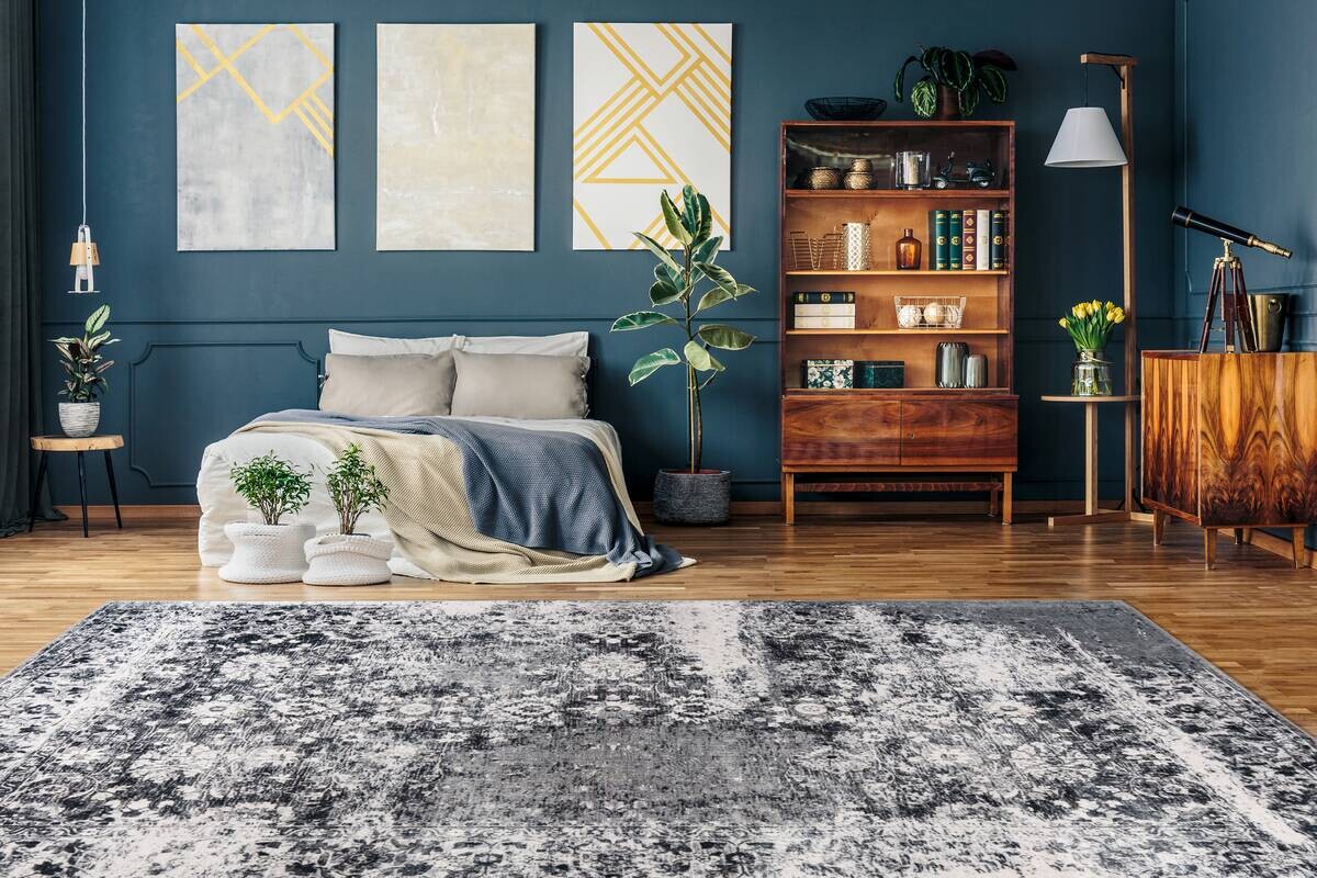360Living Teppich Saphira grau B/L: ca. 120x170 cm