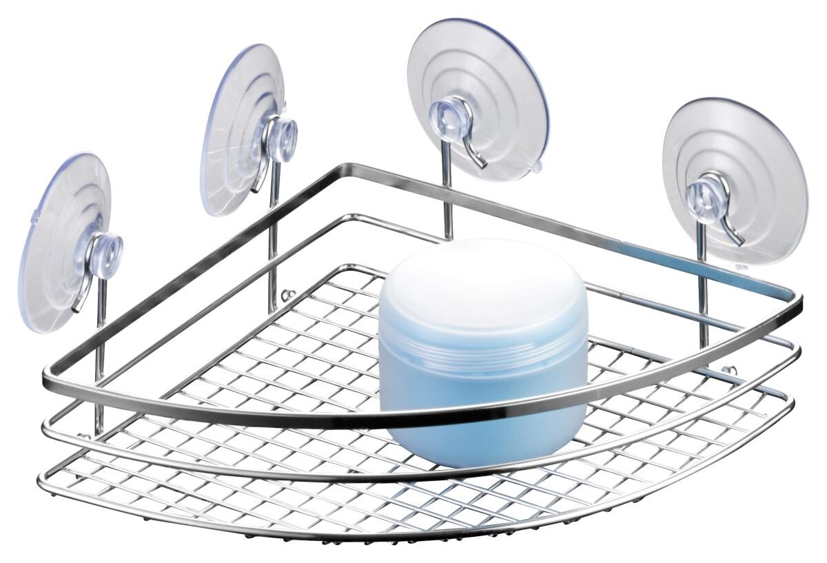 Wandregal silber Eisen B/H/L: ca. 20x9,5x20 cm