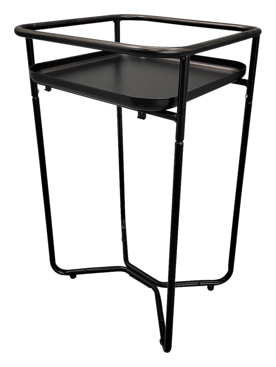 Beistelltisch Nane schwarz B/H/T: ca. 33x54x33 cm