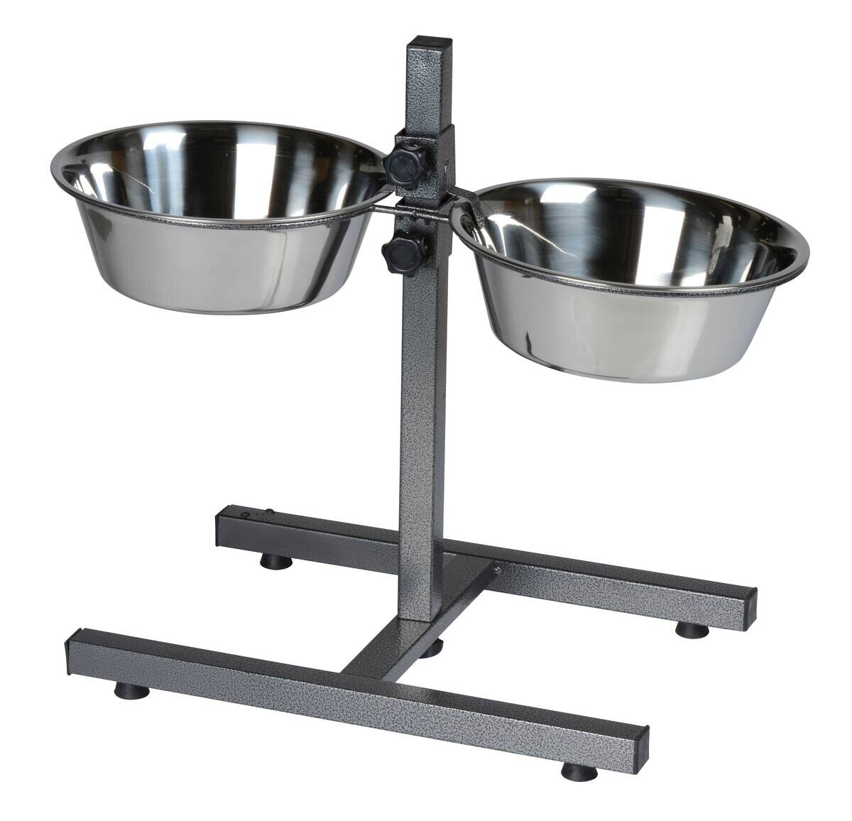 Futternapf silber Edelstahl