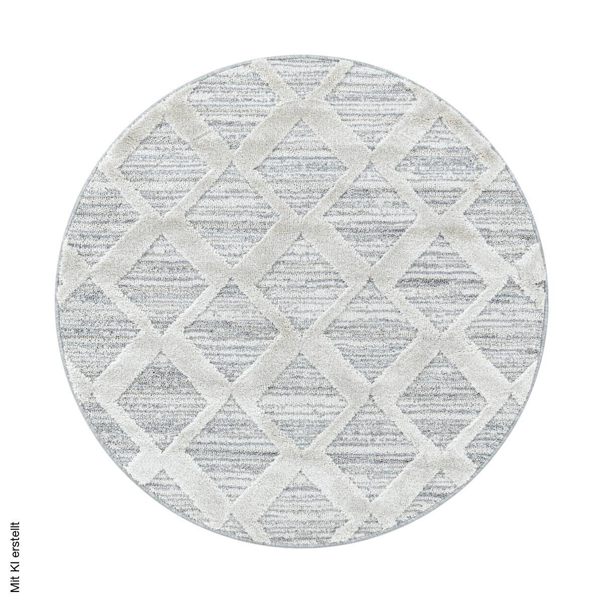 Ayyildiz Teppich PISA grau D: ca. 120 cm