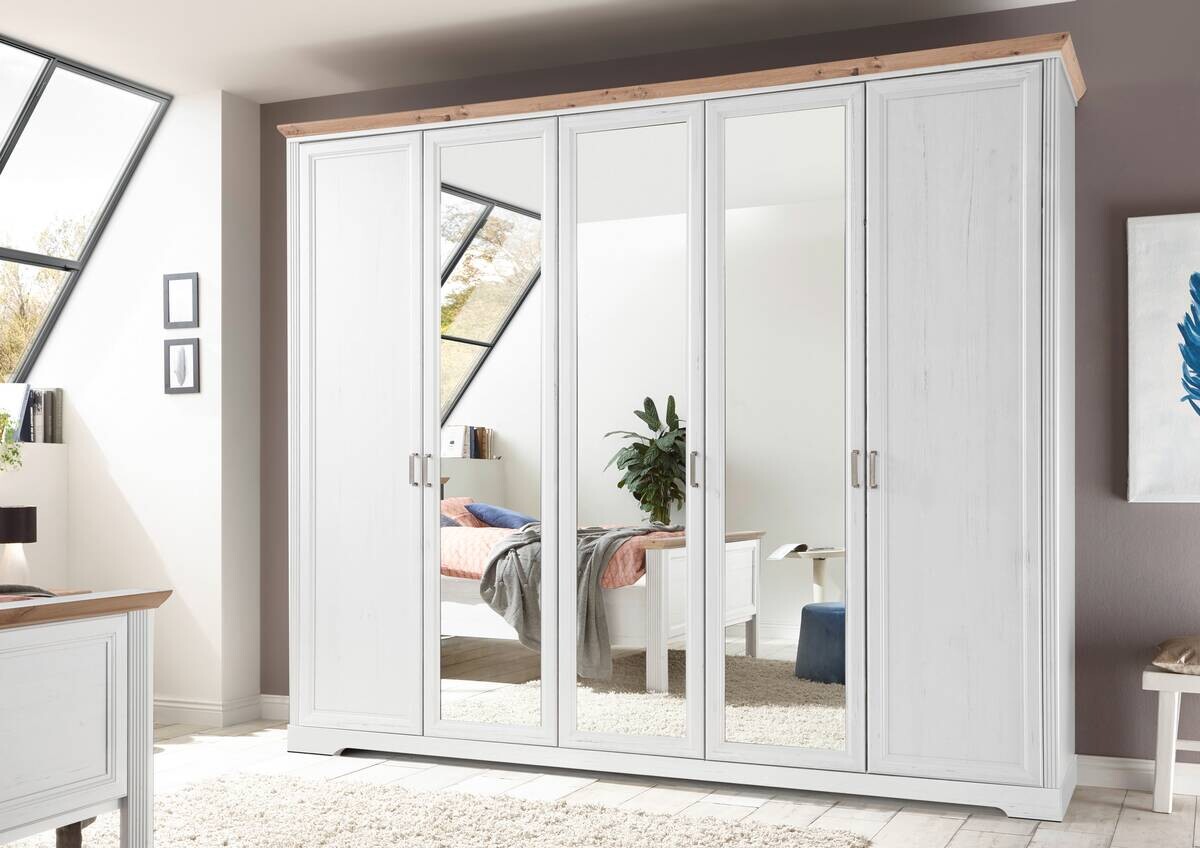 Kleiderschrank Jasmin B/H/T: ca. 266x220x64 cm