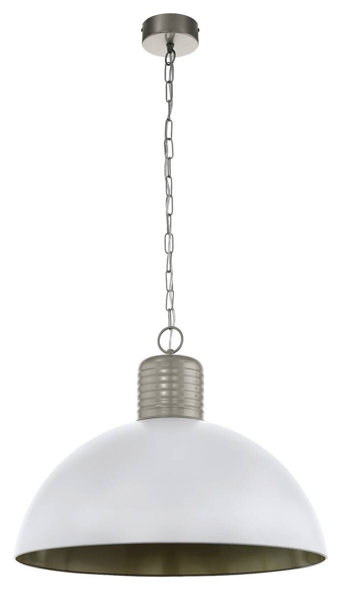 Eglo Pendelleuchte Coldridge grau Metall B/H/L: ca. 65x149x65 cm E27 1 Brennstellen
