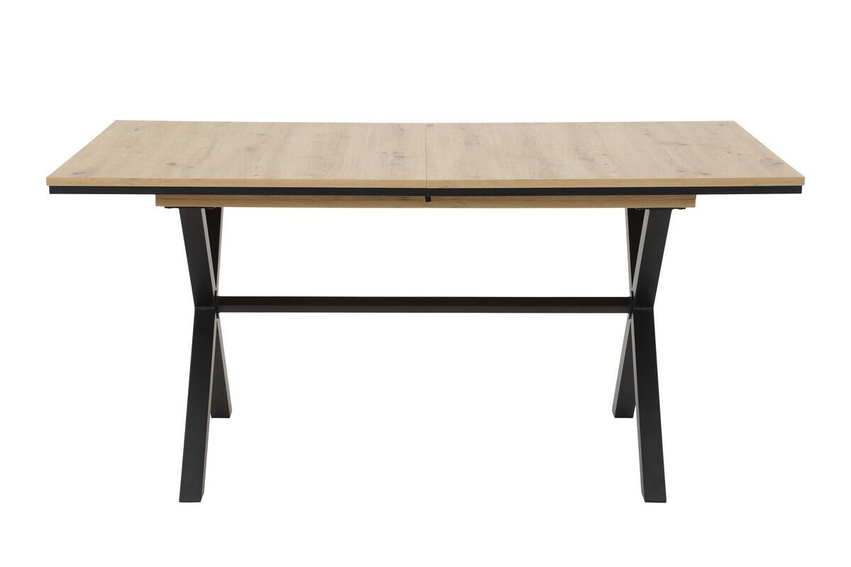 Essgruppe Karina Eiche anthrazit Microfaser B/H/T: ca. 200x76x90 cm