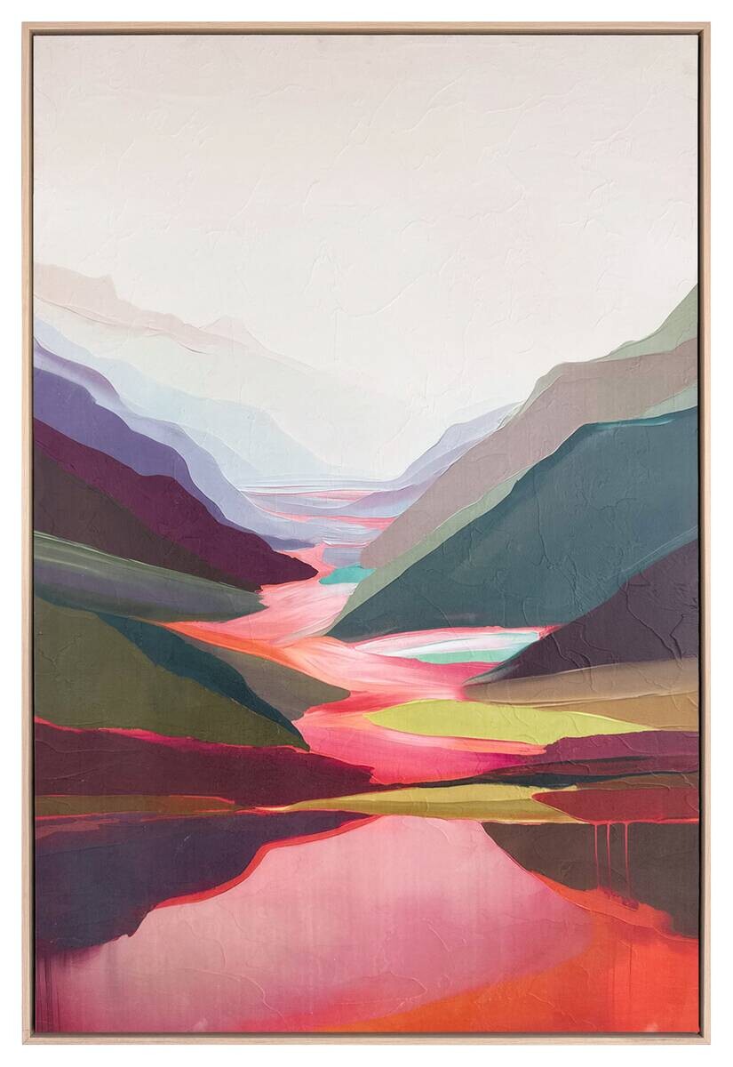 Bilder Landschaft B/H/L: ca. 78x3,8x118 cm
