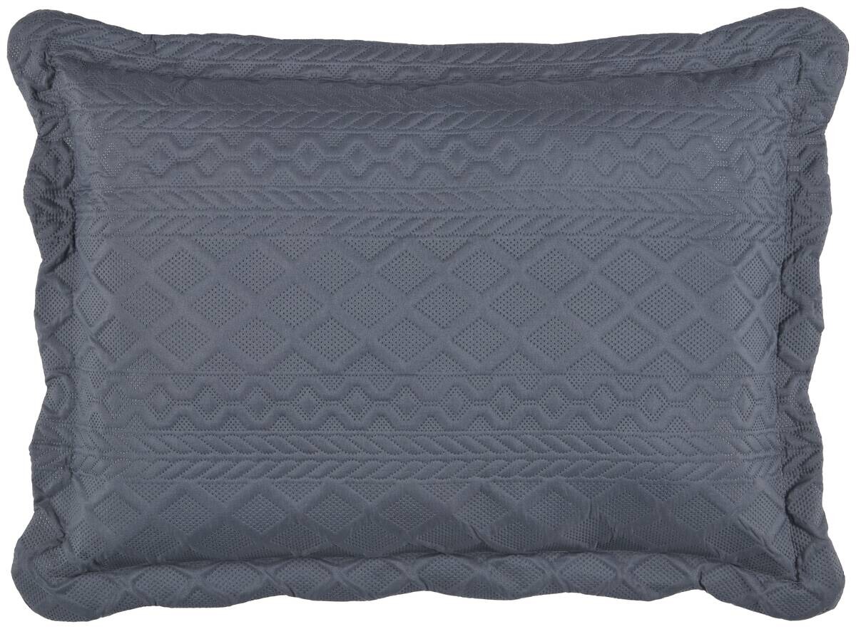 Dekokissen anthrazit 100% Polyester B/L: ca. 70x50 cm