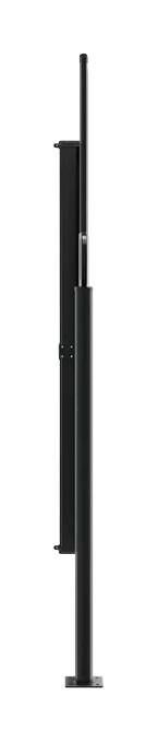 vidaXL Seitenmarkise anthrazit B/T/L: ca. 160x600x600 cm