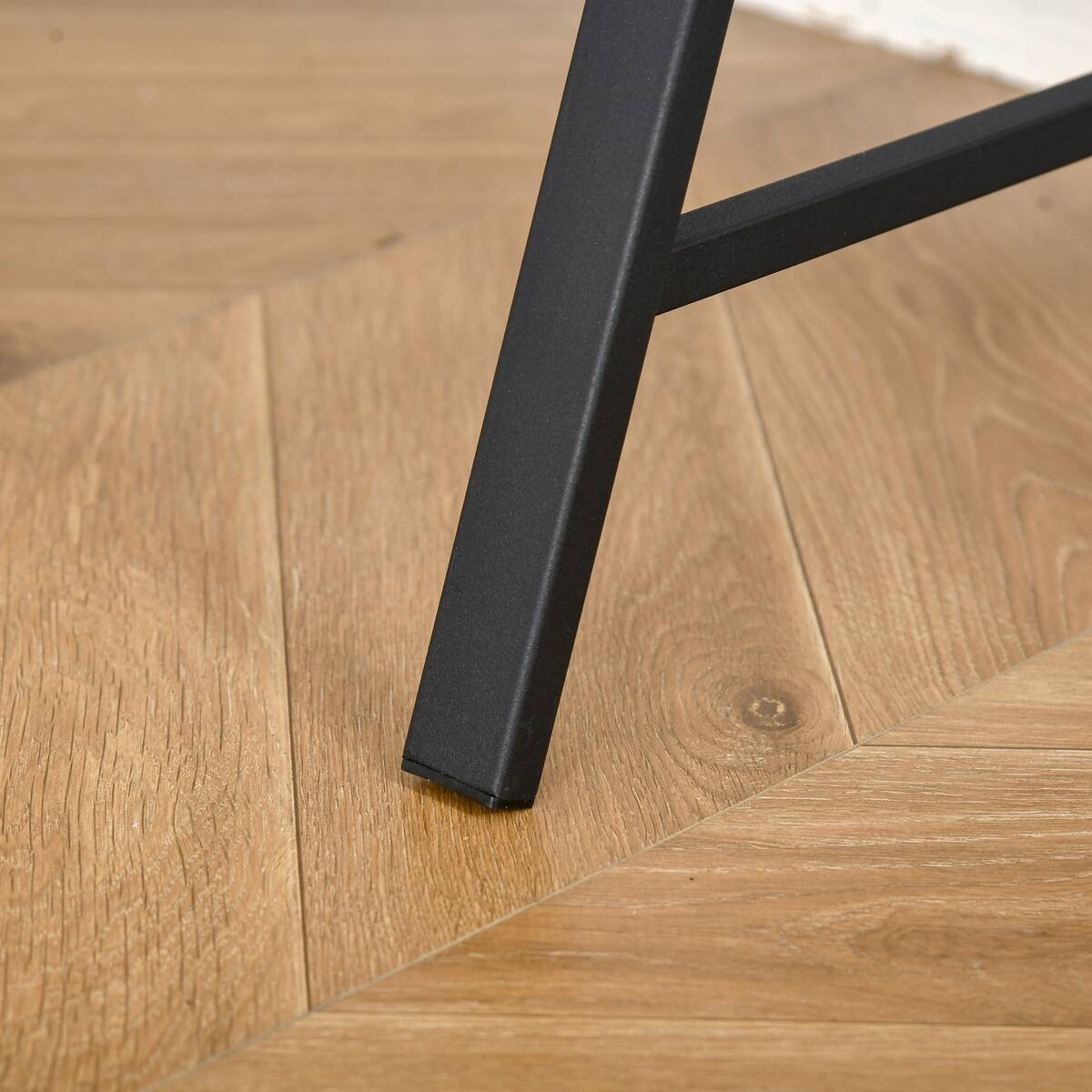 Schreibtisch 836-055BK schwarz B/H/T: ca. 84x85x45 cm