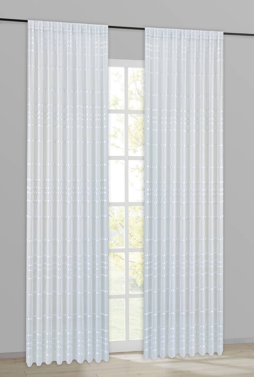 POCOline Fertigstore Bella weiß B/L: ca. 300x245 cm