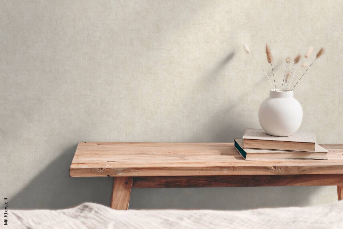 A.S.Creation Vliestapete beige B/H/D: ca. 53x1005x8,5 cm